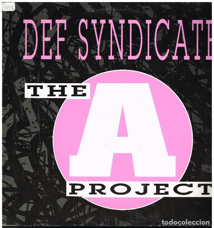 Discos de vinilo: DEF SYNDICATE - THE A PROJECT - MAXI SINGLE - Foto 1