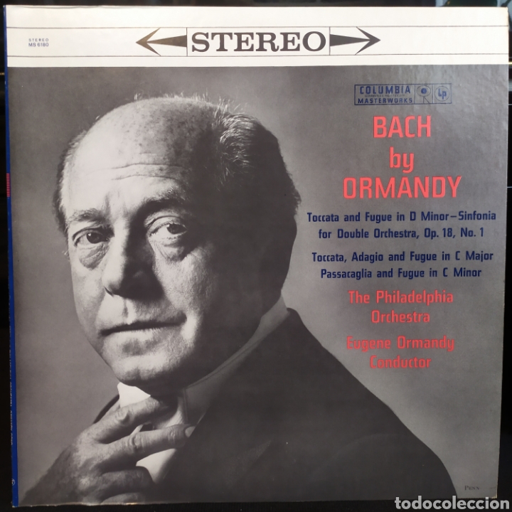 Discos de vinilo: Bach by Ormandy LP USA 1972 - Foto 1
