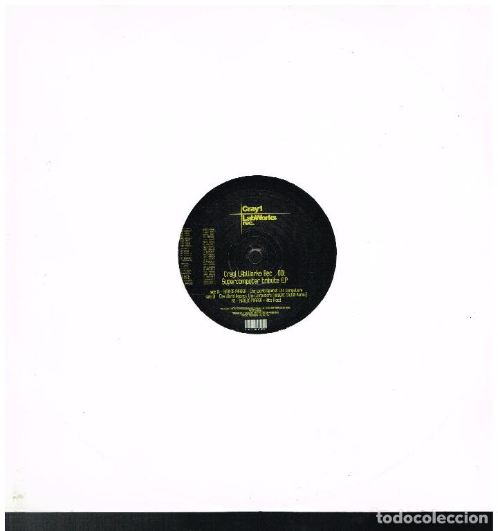 Discos de vinilo: CRAY 1 LABWORKS REC - SUPERCOMPUTER TRIBUTE - MAXI SINGLE - Foto 1