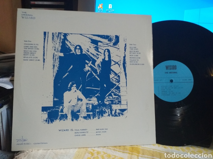 Discos de vinilo: WIZARD THE ORIGINAL WIZARD REED. LIMITADA MAGNIFICO PROG - Foto 2