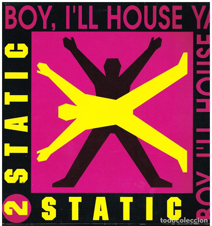 Discos de vinilo: 2 STATIC - BOY ILL HOUSE YA - MAXI SINGLE - Foto 1