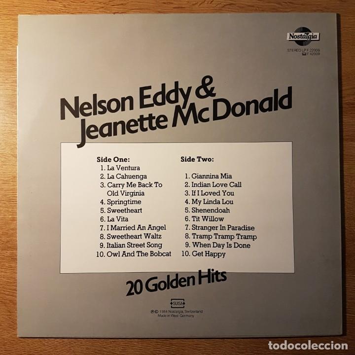 Discos de vinilo: LP NELSON EDDY & JEANETTE McDONALD - Foto 2