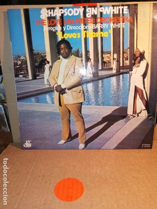 Discos de vinilo: BARRY WHITE - RHAPSODY IN WHITE . - Foto 1