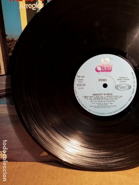 Discos de vinilo: BARRY WHITE - RHAPSODY IN WHITE . - Foto 2