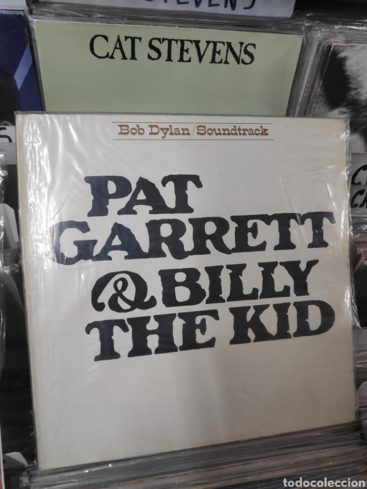 Discos de vinilo: Bob Dylan soundtrack pat garrett Billy the kid