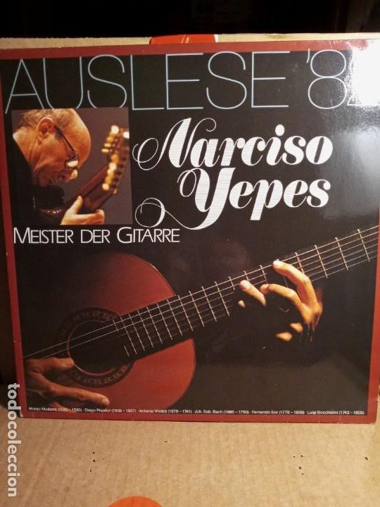 Discos de vinilo: NARCISO YEPES - AUSLESE 82 . - Foto 1
