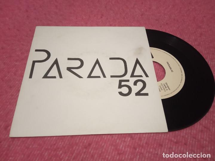 Discos de vinilo: SINGLE PARADA 52 - El chicle / Volando sobre ti - Adesso SR-A9001 - PROMO (EX/NM)