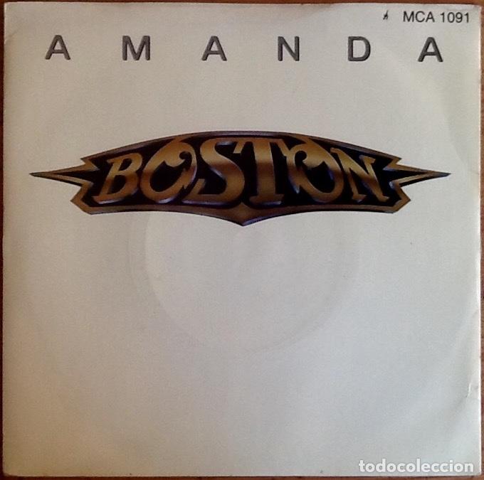 Discos de vinilo: BOSTON : AMANDA [MCA - UK 1986] 7 - Foto 1