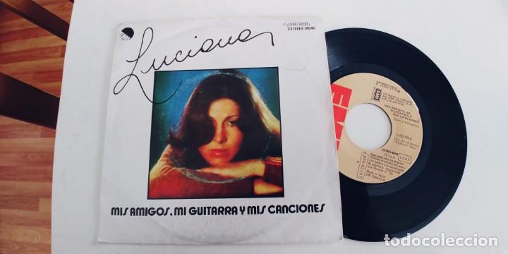 Disques de vinyle: LUCIANA-SINGLE MIS AMIGOS MI GUITARRA Y MIS CANCIONES