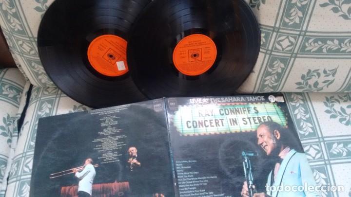 Discos de vinilo: LP (VINILO) -DOBLE-DE RAY CONNIFF LIVE A&Ntilde;OS 70 - Foto 1