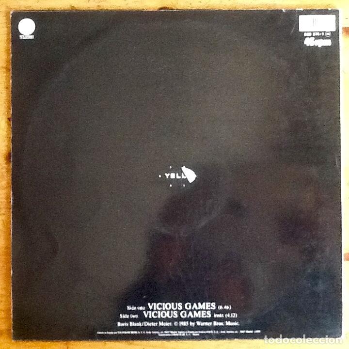 Discos de vinilo: YELLO : VICIOUS GAMES [VERTIGO - ESP 1985] 12 - Foto 2