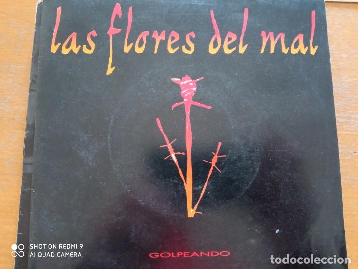 Discos de vinilo: LAS FLORES DEL MAL GOLPEANDO SINGLE PROMO