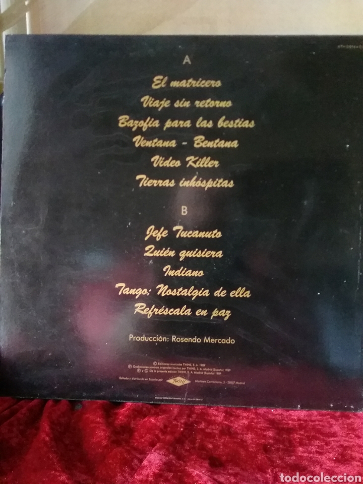 Discos de vinilo: DECIBELIOS 1989 TWINS RECORDS - Foto 2