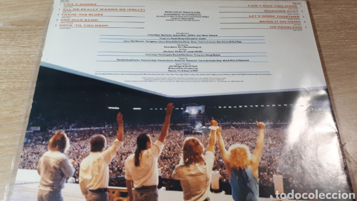 Discos de vinilo: STATUS QUO ROCK TIL YOU DROP - Foto 2