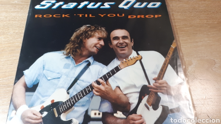 Discos de vinilo: STATUS QUO ROCK TIL YOU DROP - Foto 1