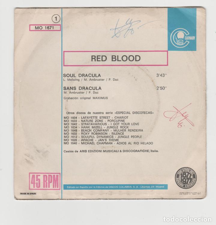 Discos de vinilo: SOUL RED BLOOD- DRACULA - Foto 2