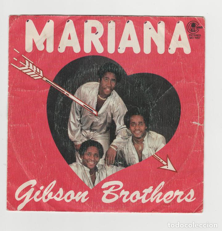 Discos de vinilo: GIBSON BROTHERS- MARIANA - Foto 1