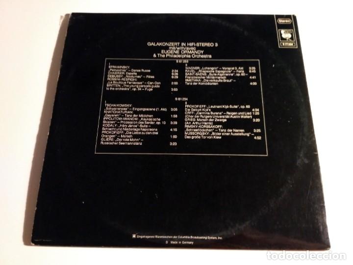 Discos de vinilo: Eugene Ormandy - Galakonzert In Hi-Fi-Stereo 3 - Foto 3