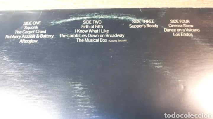 Discos de vinilo: GENESIS SECONDS OUT DOBLE LP - Foto 3