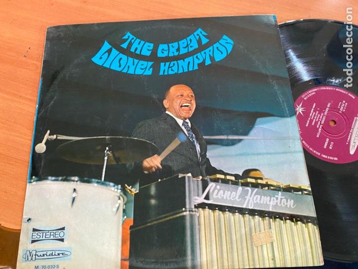 Dischi in vinile: THE GREAT LIONEL HAMPTON LP ESPA&Ntilde;A 1970 (B-16)