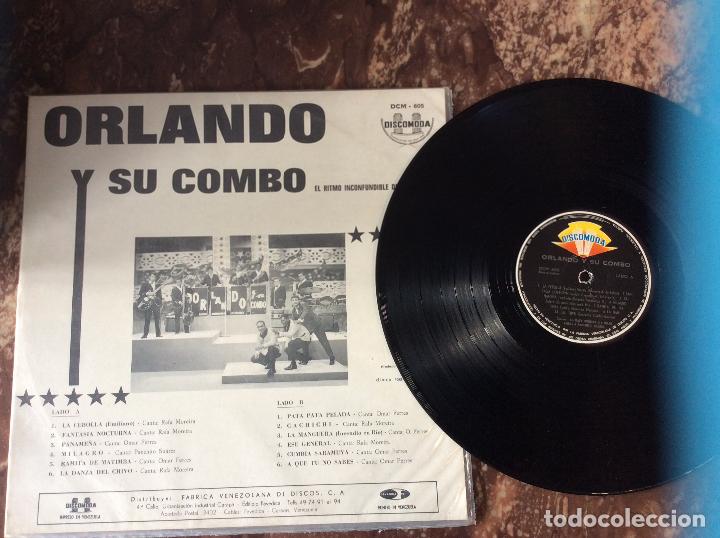Discos de vinilo: ORLANDO Y SU COMBO - ED. VENEZUELA - Foto 2