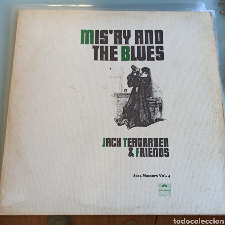 Disques de vinyle: Jack Teagarden & Friends - Mis'ry And The Blues (Polydor - 545 104, UK, 1969)