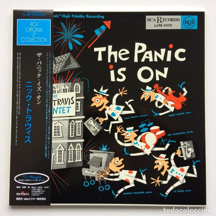 Disques de vinyle: The Nick Travis Quintet &lrm;&ndash; The Panic Is On Japan,1996 RCA