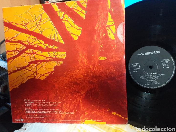 Discos de vinilo: WISHBONE ASH PEREGRINAJE ESPA&Ntilde;A 1972 - Foto 2