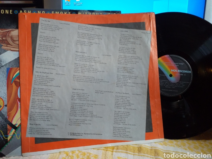Discos de vinilo: WISHBONE ASH NO SMOKE WITHOUT FIRE ESPA&Ntilde;A 2978 - Foto 3