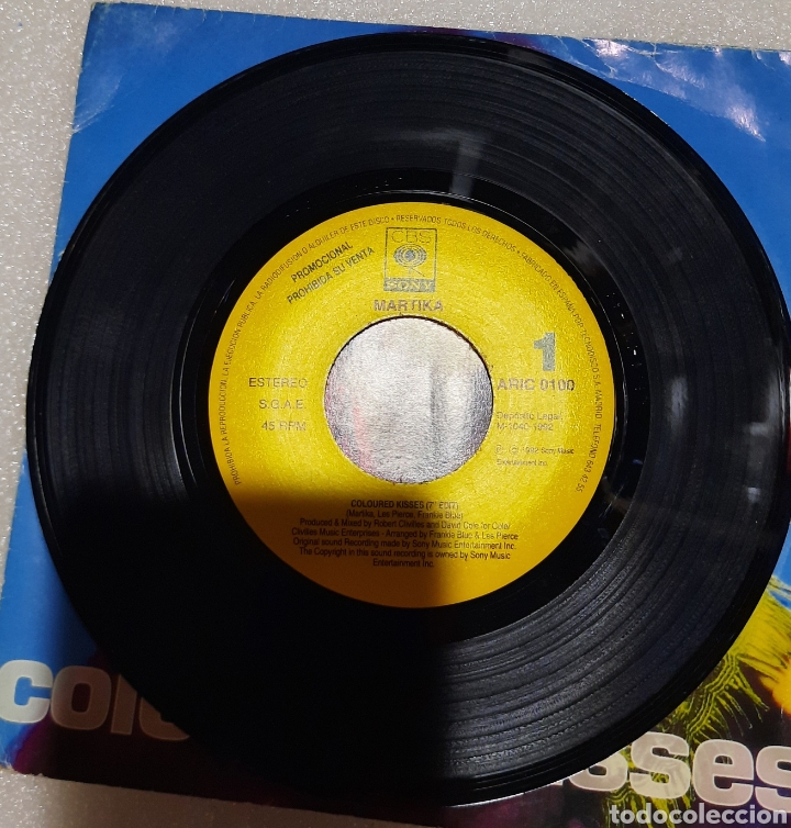 Discos de vinilo: Martika - coloured kisses - Foto 2