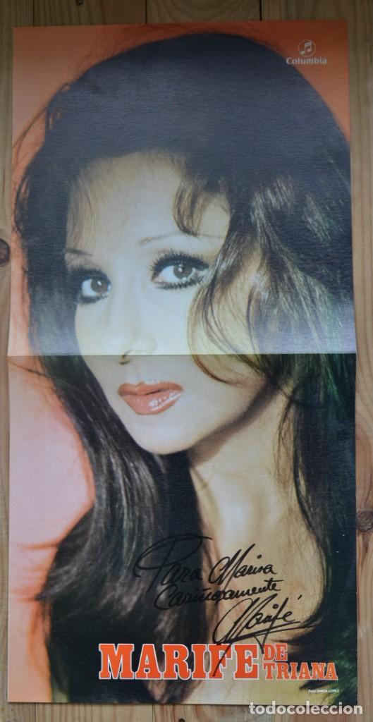 Discos de vinilo: Marif&eacute; De Triana LP 1975 - Foto 3