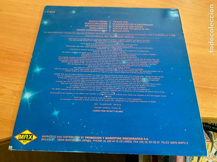 Discos de vinilo: ROFO (ROFOS THEME) LP ESPA&Ntilde;A 1988 (B-16) - Foto 3
