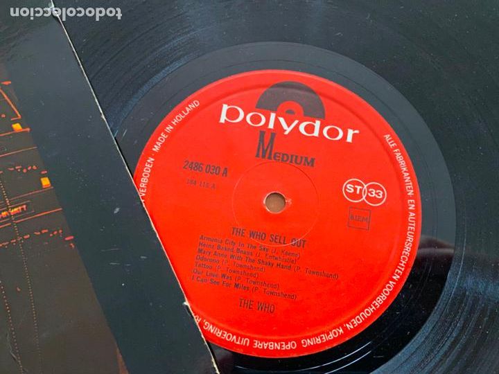 Discos de vinilo: THE WHO (SELL OUT) LP (B-16) - Foto 2