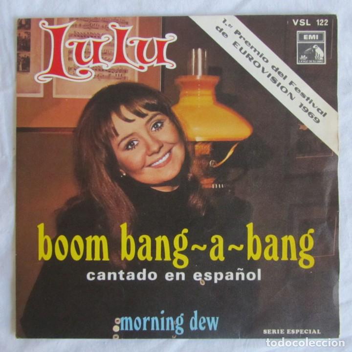 Discos de vinil: Single vinilo, Lulu Boom Bang-a-Bang, cantado en espa&ntilde;ol