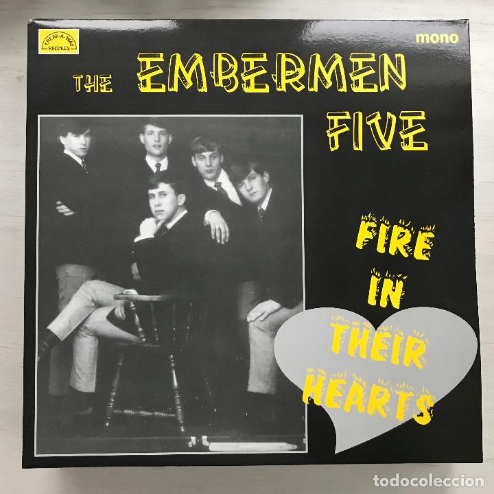 Disques de vinyle: EMBERMEN FIVE - FIRE IN THEIR HEARTS - LP REEDICI&Oacute;N BREAK-A-WAY 2002 NUEVO