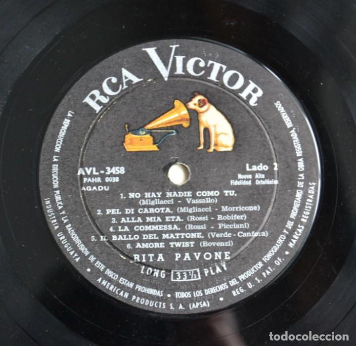 Discos de vinilo: Rita Pavone LP 1965 Uruguay - Foto 3