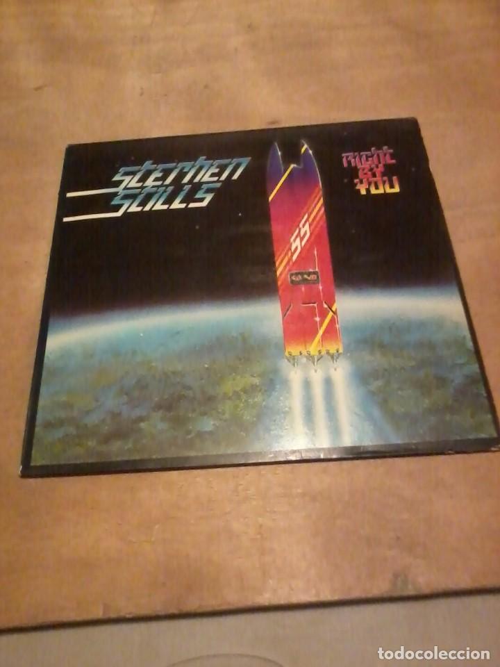 Discos de vinilo: Stephen Stills LP Right by you Esp.1984 - Foto 1
