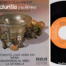 Discos de vinilo: VICTORILLA Y SU ALMIREZ - VILLANCICOS DE MALAGA Nº 2 - EP DE VINILO