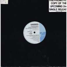 Discos de vinilo: ENIGMA - THE EYES OF TRUTH, THE GOETTERDAEMMERUNG MIX - MAXI SINGLE 1994 - PRE-PROMOTION. Lote 358732830