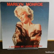 Discos de vinilo: DISCO VINILO LP. MARILYN MONROE ‎– I WANNA BE LOVED BY YOU. 33 RPM.. Lote 231840220