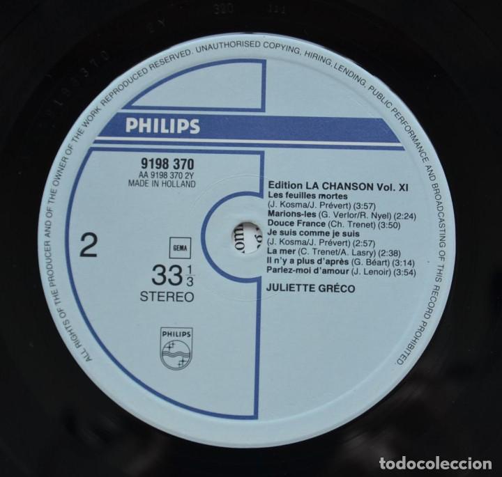 Discos de vinilo: Juliette Gr&eacute;co LP HOLLAND - Foto 3