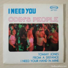 Discos de vinilo: ODIN'S PEOPLE - I NEED YOU +3 MUY RARO EP DE VINILO EDICION ESPAÑOLA SONOPLAY SBP 10.071 DE 1967 EX+