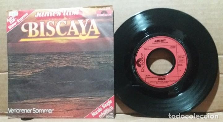 Discos de vinilo: JAMES LAST / BISCAYA / SINGLE 7 INCH - Foto 1