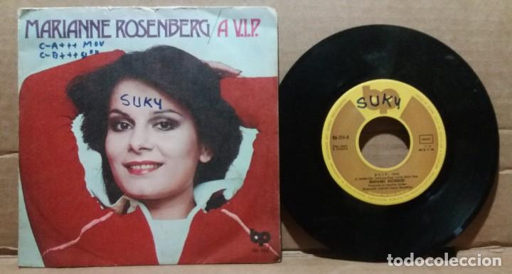 Discos de vinilo: MARIANNE ROSENBERG / A V.I.P. / SINGLE 7 INCH - Foto 1