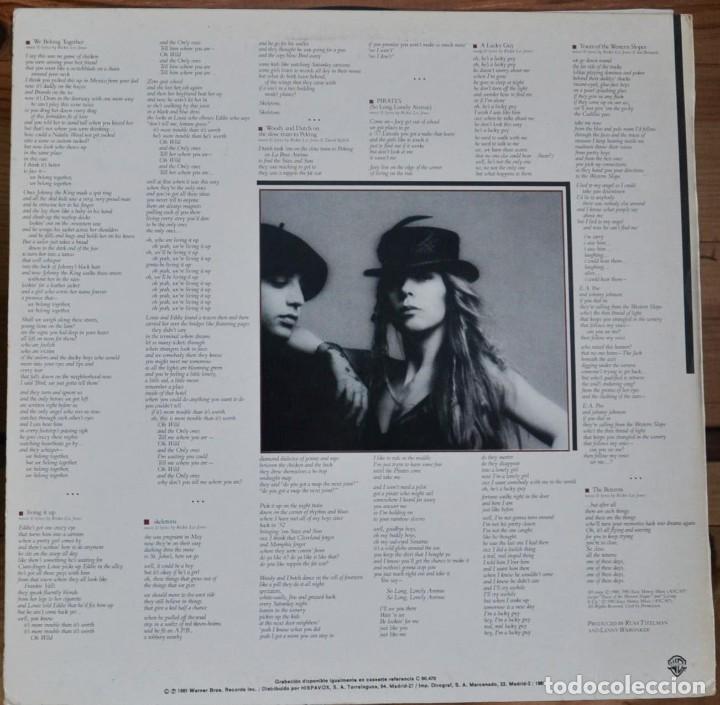 Discos de vinilo: Rickie Lee Jones - Pirates LP 1981 - Foto 2