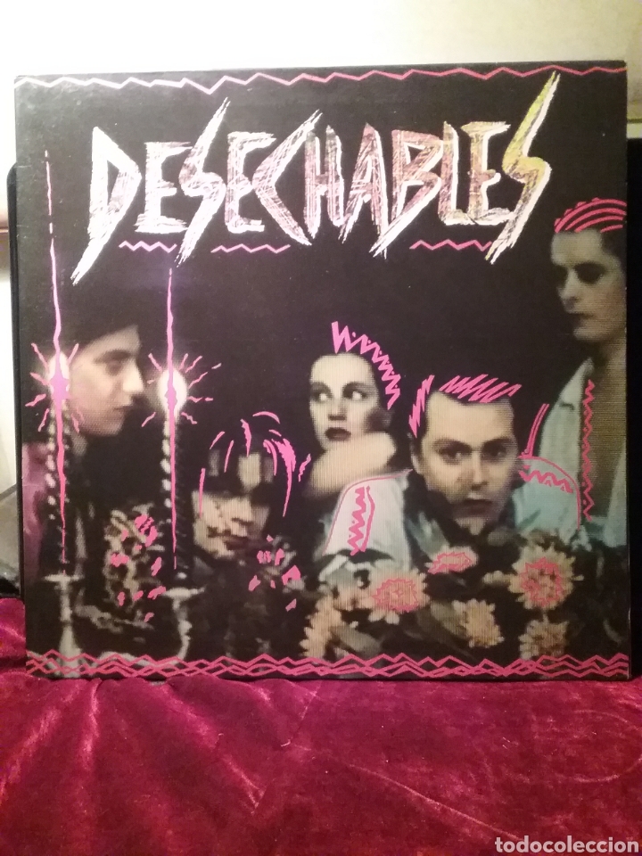 Discos de vinilo: DESECHABLES 1988 GRABACIONES INTERFERENCIAS - Foto 1