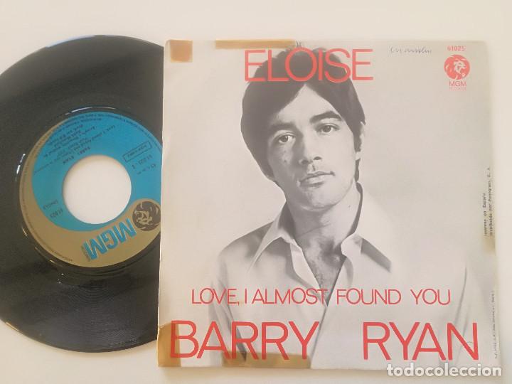 Discos de vinilo: BARRY RYAN - Eloise - SINGLE MGM ESPA&Ntilde;A 1968 - Foto 2