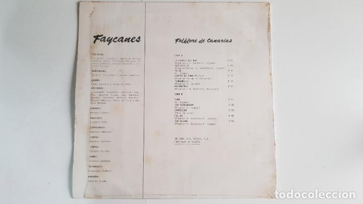 Discos de vinilo: Folklore de Canarias - Faycanes (Tara) VINILO - Foto 2