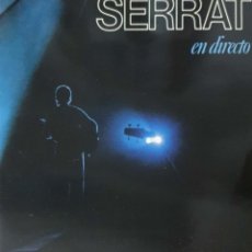 Discos de vinilo: VINILO - 1984 - SERRAT - EN DIRECTO. Lote 380673134