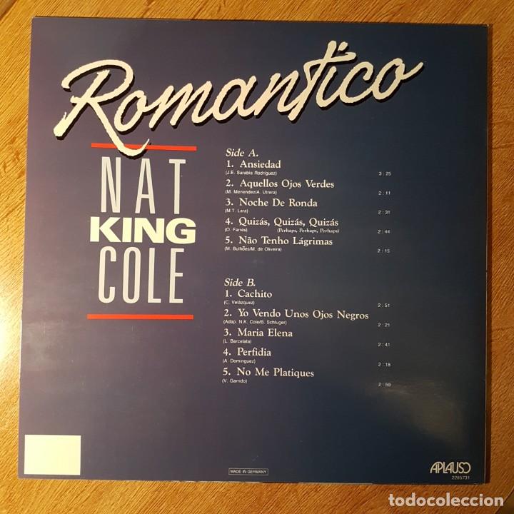 Discos de vinilo: LP ROMANTICO NAT KING COLE - Foto 2